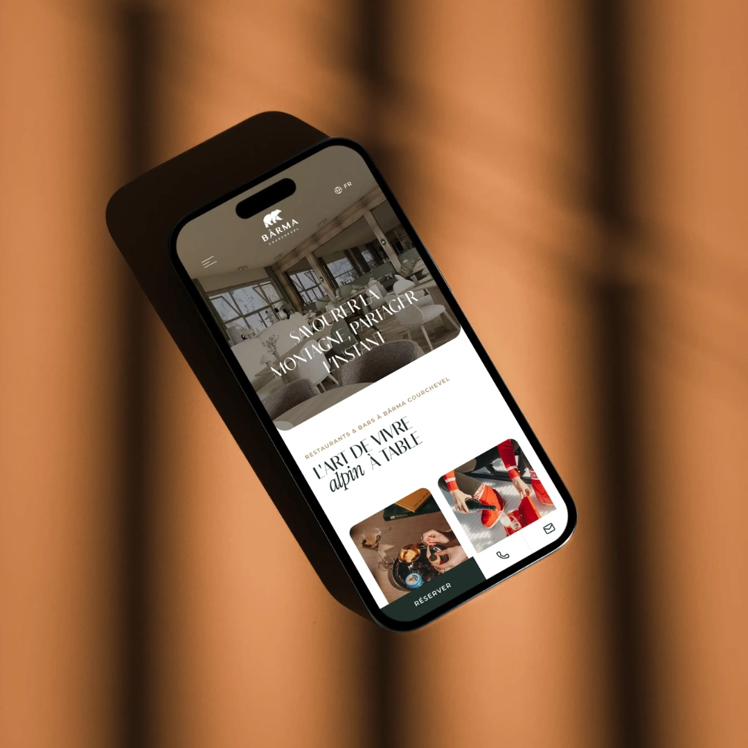 Site web de Barma Courchevel - Hotel de montagne - MIXIT7
