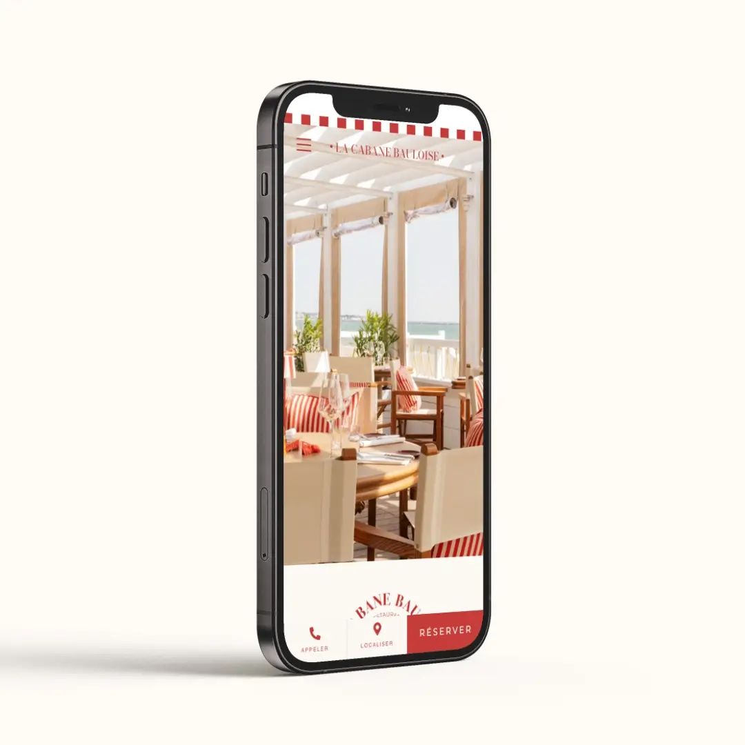 Restaurant Cabane Bauloise Siteweb - Portfolio Mixit7